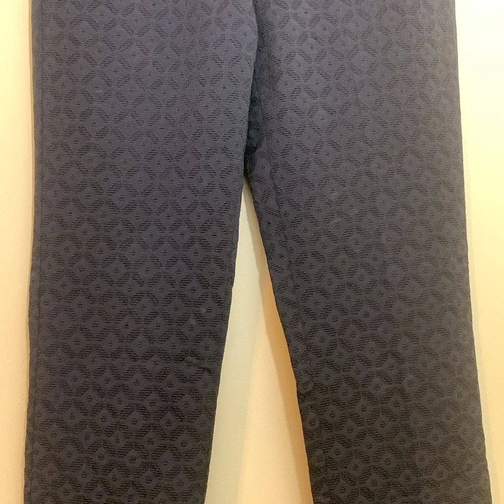 Theory | Black Marsienna Tori Black Jacquard Embroidery Tailored trousers Pants